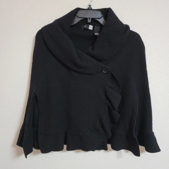 Saks Fifth Avenue Wool and Cashmere Cape - Picture 1 of 4